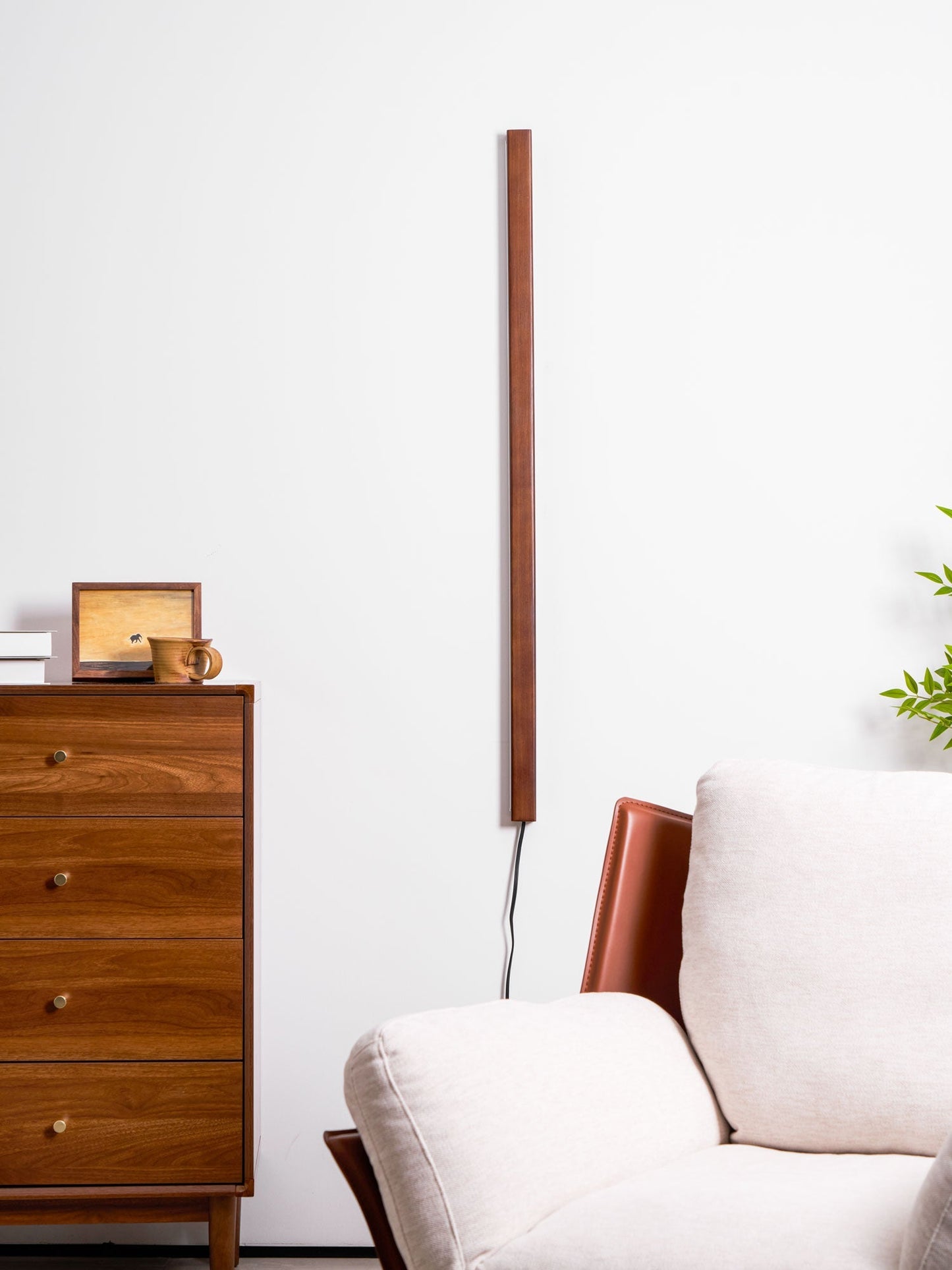 Ronde Houten Wandlamp met LED — Scandinavisch Design met Dimfunctie — Verkrijgbaar in Drie Maten