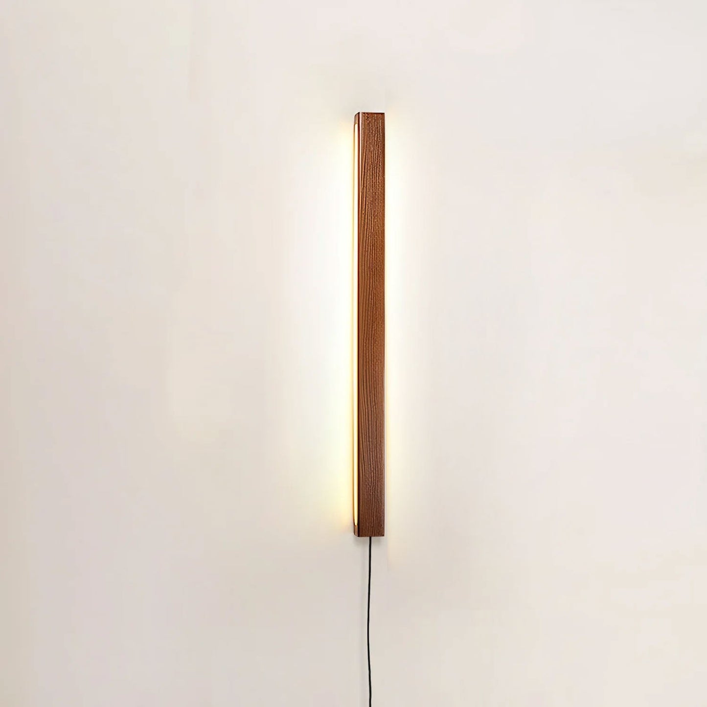 Ronde Houten Wandlamp met LED — Scandinavisch Design met Dimfunctie — Verkrijgbaar in Drie Maten