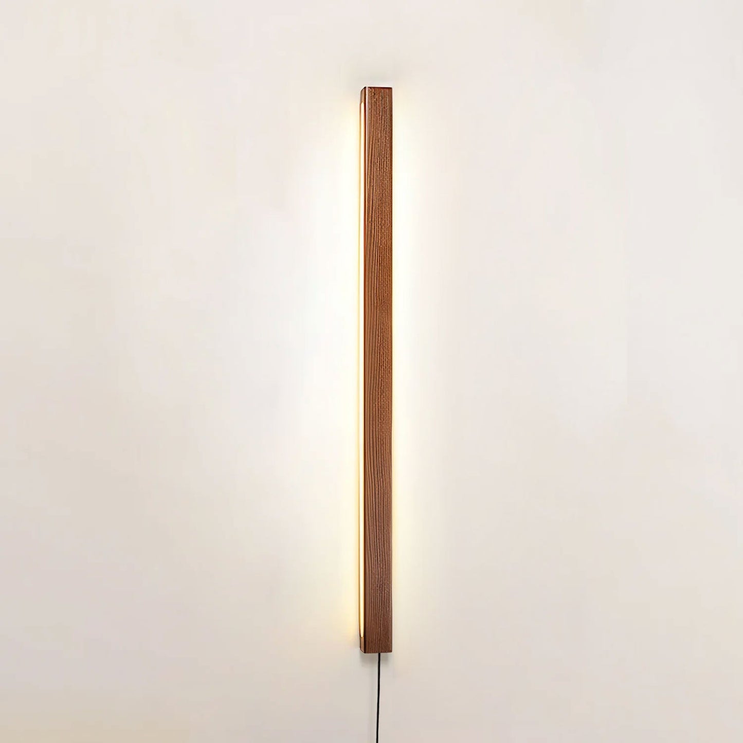 Ronde Houten Wandlamp met LED — Scandinavisch Design met Dimfunctie — Verkrijgbaar in Drie Maten