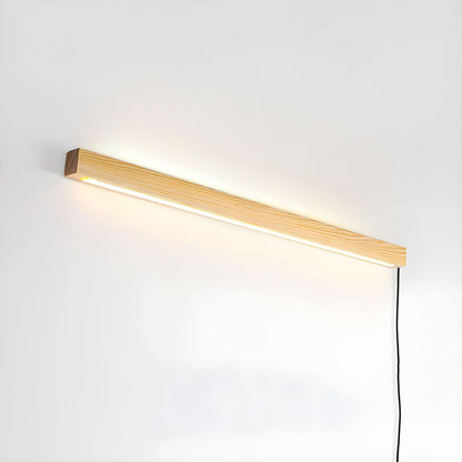 Ronde Houten Wandlamp met LED — Scandinavisch Design met Dimfunctie — Verkrijgbaar in Drie Maten