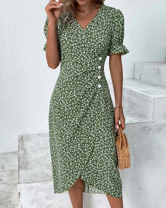 Zomerjurk Vrouwelijk Elegante Jurk met Tijdloze Stijl - StudioMarella