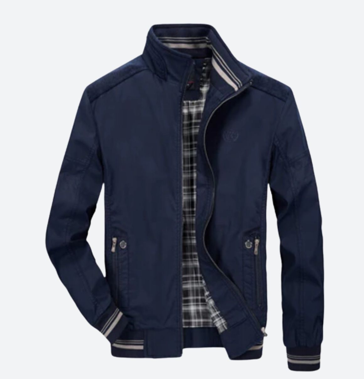 Leren Look Jas voor Heren Casual Stijl - StudioMarella
