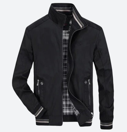 Leren Look Jas voor Heren Casual Stijl