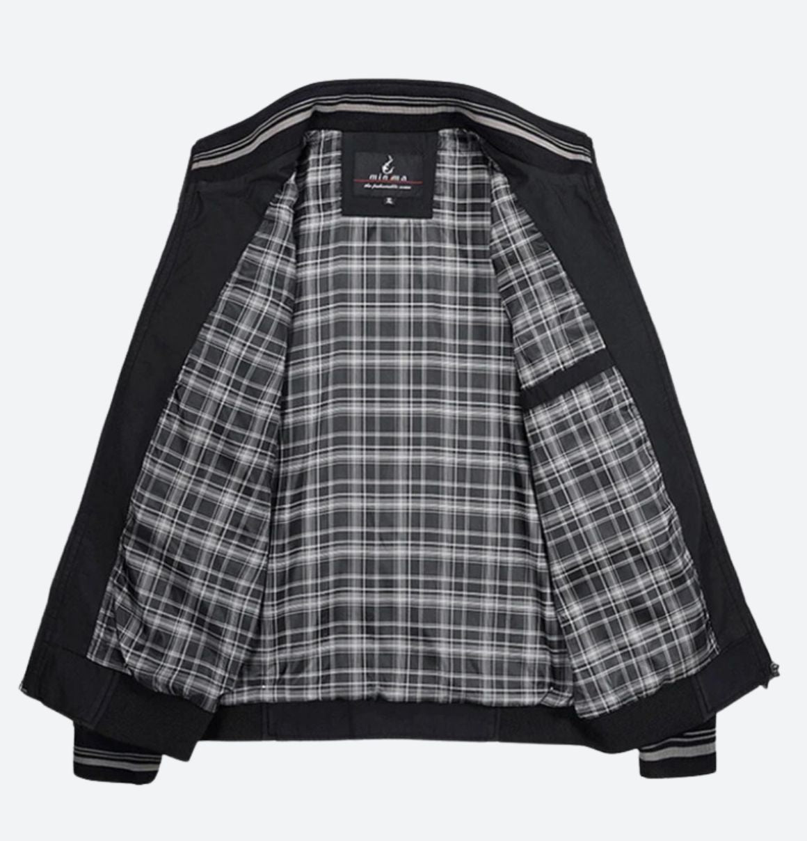 Leren Look Jas voor Heren Casual Stijl