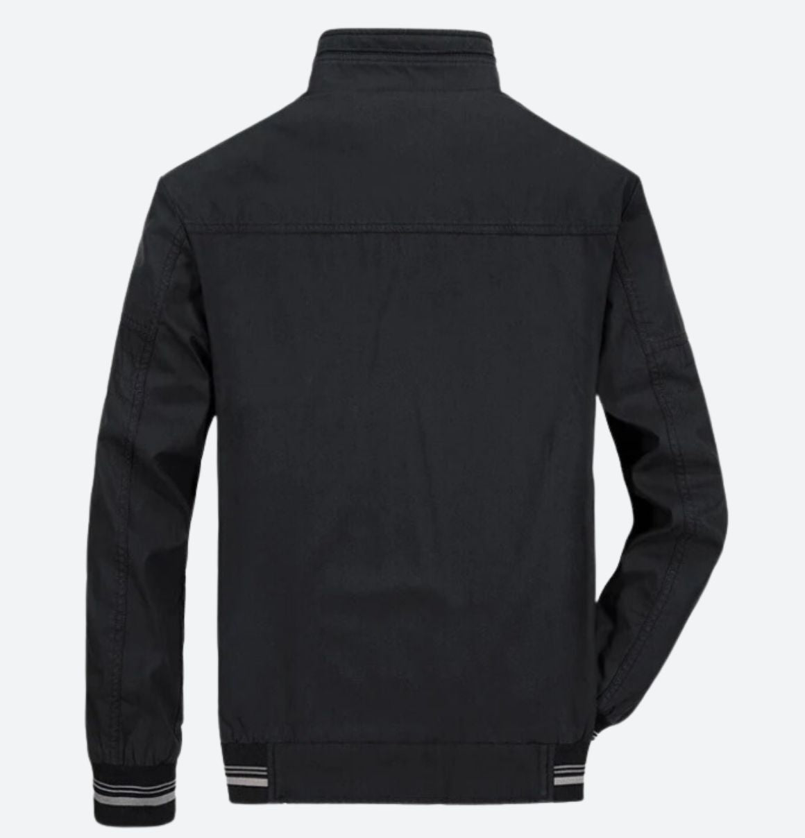 Leren Look Jas voor Heren Casual Stijl