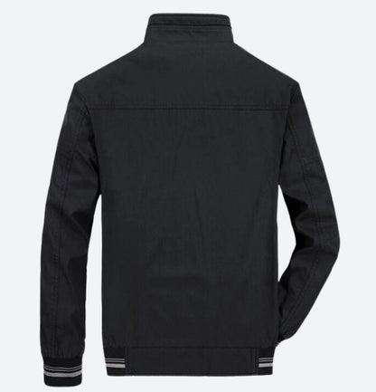 Leren Look Jas voor Heren Casual Stijl