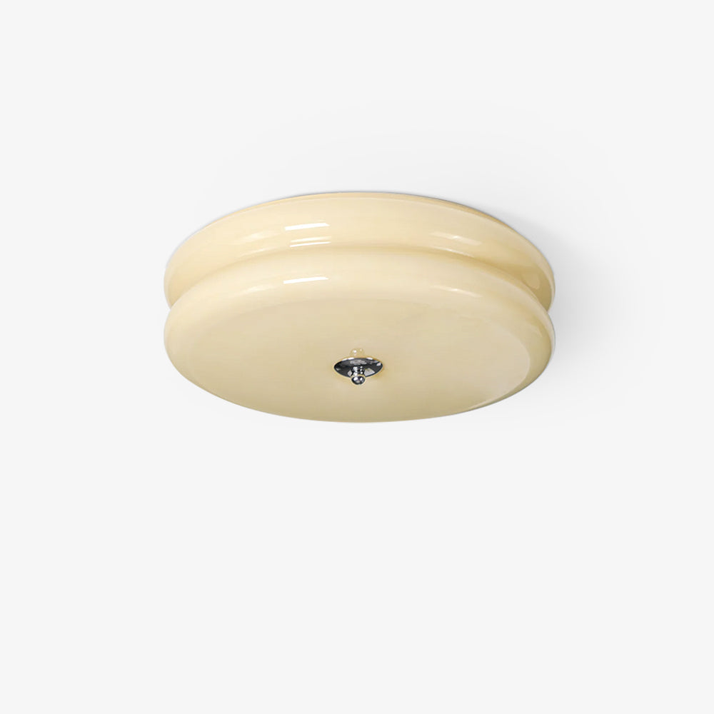 Art deco plafondlamp met geometrisch design en warm ledlicht voor stijlvolle interieurs