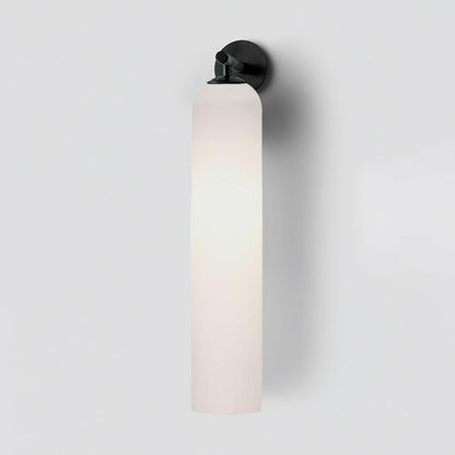 Glazen wandlamp met cilindervorm – elegante wandverlichting voor binnen