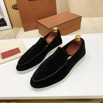 Elegante Mocassino Heren Schoenen Leer Zwart - StudioMarella