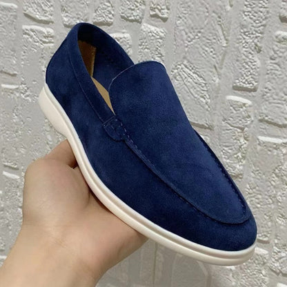 Elegante Mocassino's voor Mannen Leren Schoenen Classic Stijl