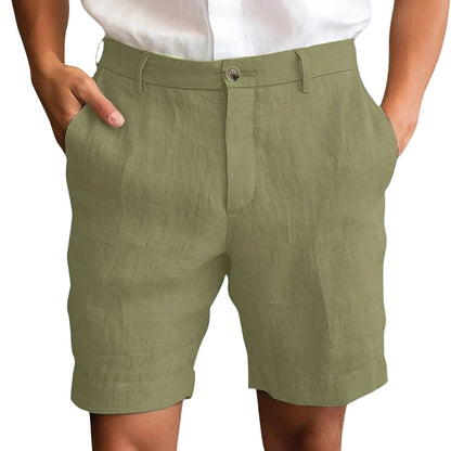 Arven | Ademende linnen zomershorts voor heren 4
