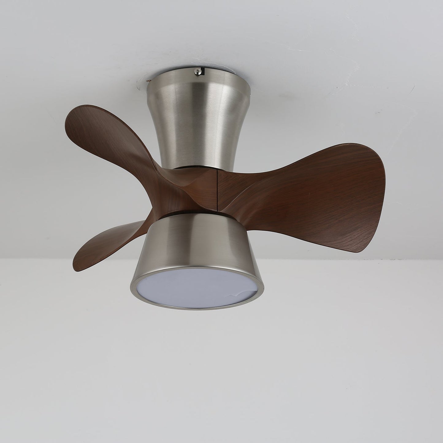 Moderne Plafondventilator met Verlichting en Houten Bladen – 3 Snelheden & Afstandsbediening 55cm