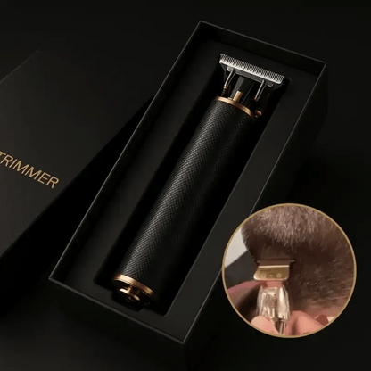 Professionele Precisietrimmer met Koolstofstalen Mesjes – Oplaadbaar 120 Min – Barbier Kwaliteit voor Baardcontouren en Haarstyling Thuis