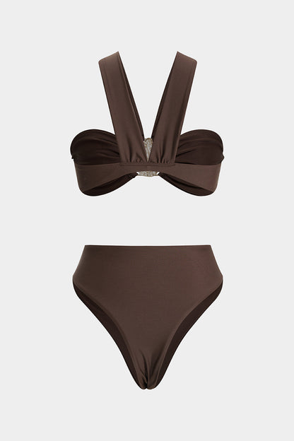 Astra | Dames Bikiniset - Asymmetrisch met Metallic Accenten 1
