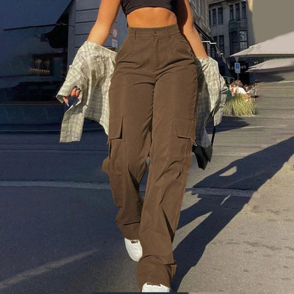 Hoge Broek Cargo Broek Dames High Waist - StudioMarella