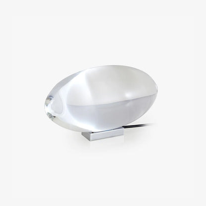 Marsman tafellamp LED kristalglas chroom binnen sfeerverlichting designlamp projectie lamp modern interieur nachtkastje dressoir verlichting