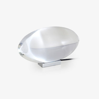 Marsman tafellamp LED kristalglas chroom binnen sfeerverlichting designlamp projectie lamp modern interieur nachtkastje dressoir verlichting