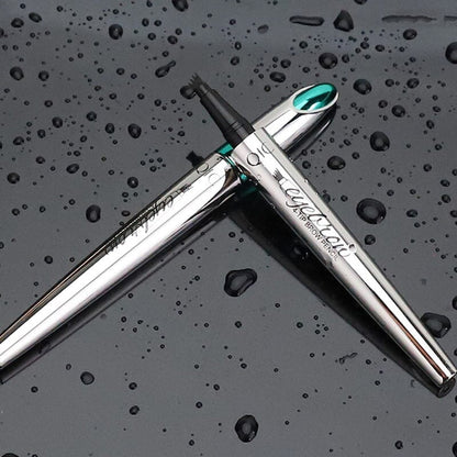 Wenkbrauwpotlood met 4 Punten Waterdichte Microblading Styling Pen voor Natuurlijke Haarlook Duurzaam tot 36 Uur Langdurig