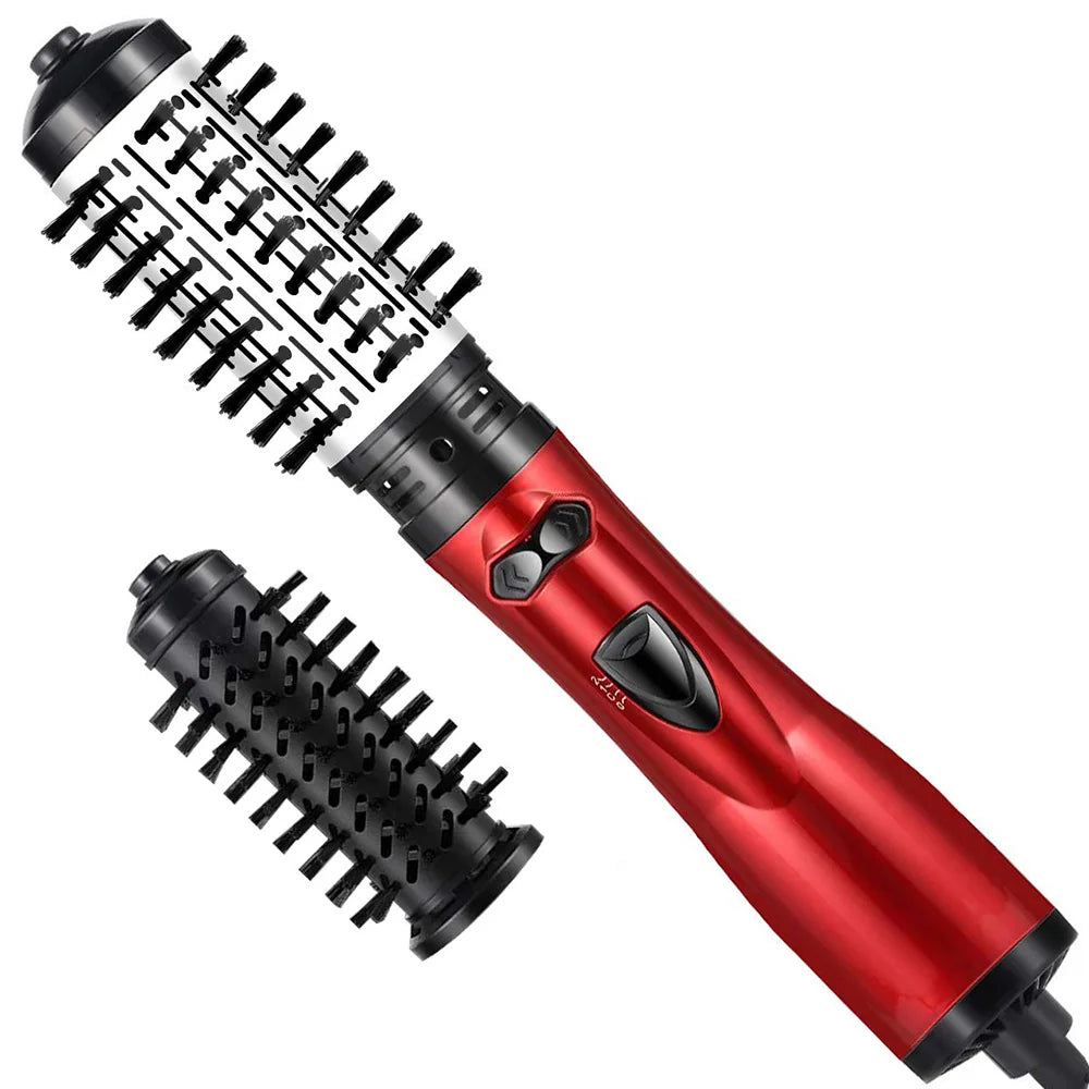 Roterende Föhn Styling Borstel 2-in-1 Volumizing Borstelset voor Droog & Krullend Haar