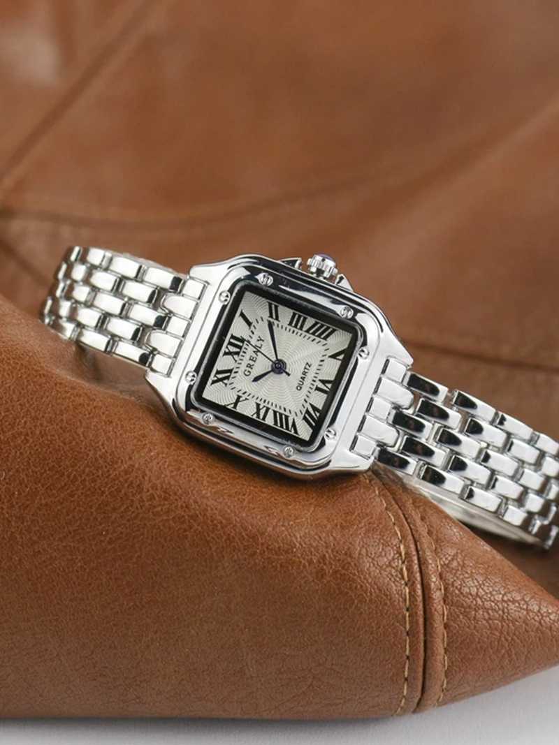 Dameshorloge Quartz Vintage Look Goud of Zilver