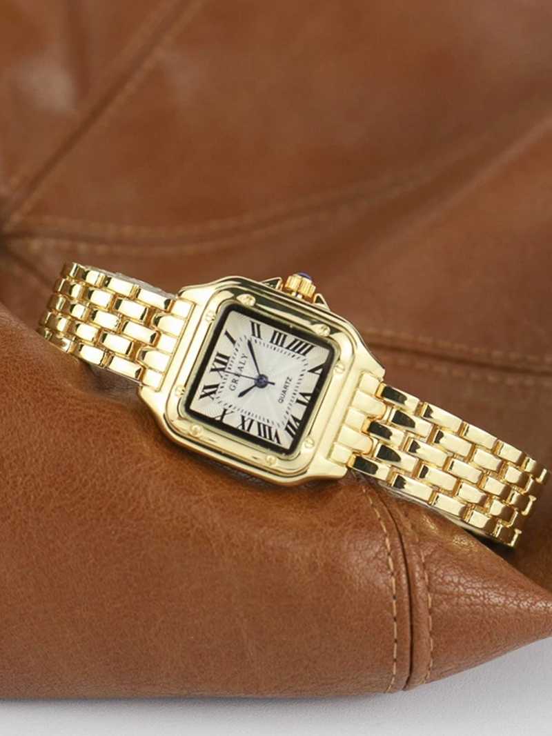 Dameshorloge Quartz Vintage Look Goud of Zilver - StudioMarella