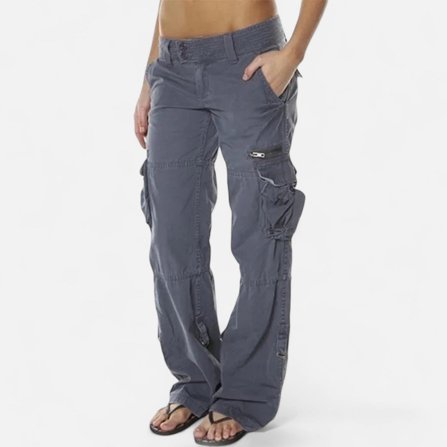 Aurelia | Dames Cargobroek – Comfortabel, Ademend &amp; Elegant 3