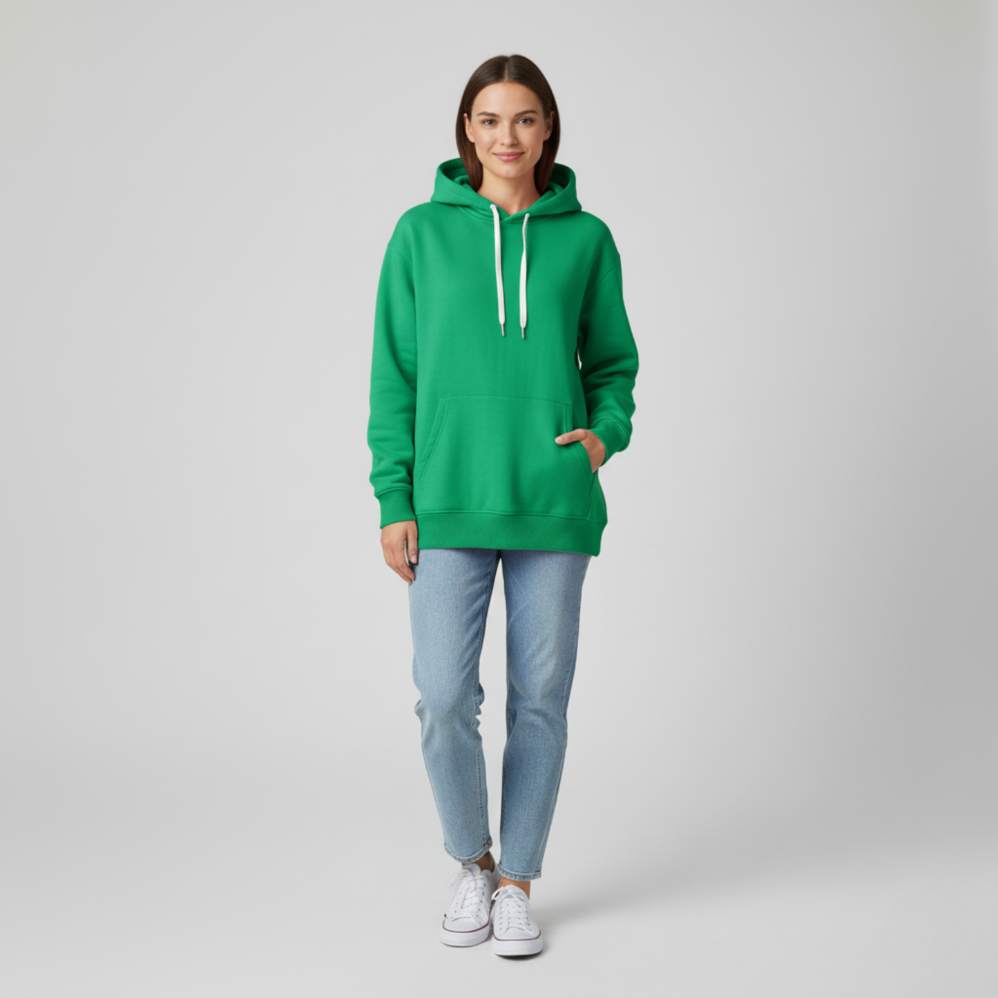 Zachte Fleece Joggingbroek met Kap
