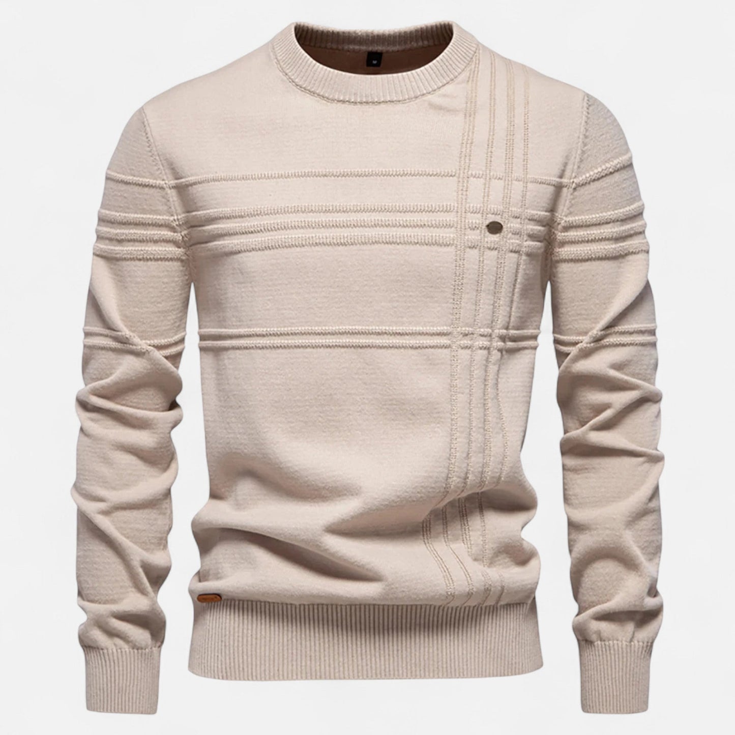 Aurelio | Heren Sweater Zwart – Zacht, Ademend & Tijdloos 4