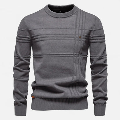 Aurelio | Heren Sweater Zwart – Zacht, Ademend & Tijdloos 5