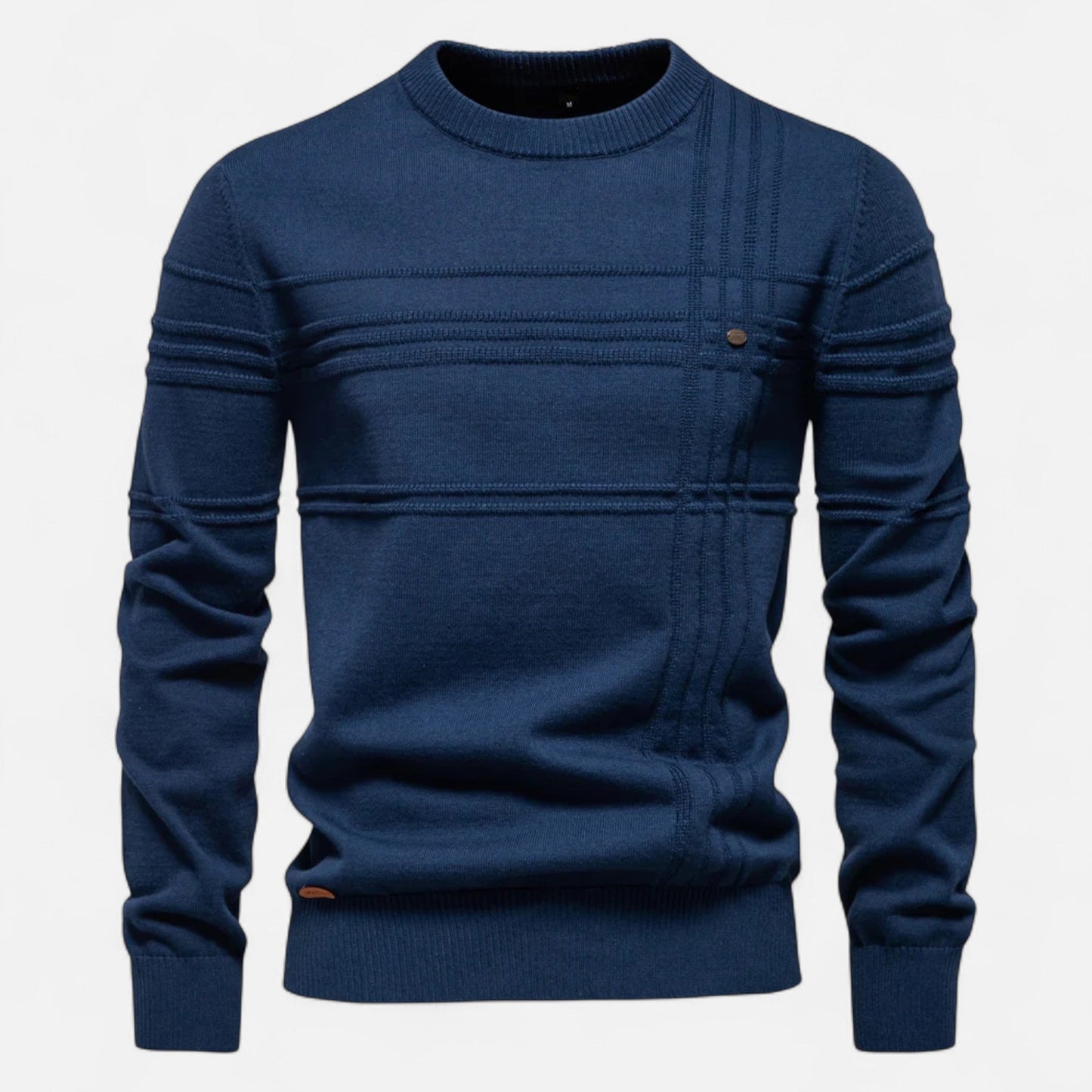 Aurelio | Heren Sweater Zwart – Zacht, Ademend & Tijdloos 6