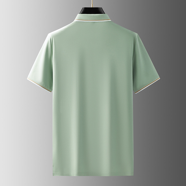 Mannen Poloshirt Luxueus Kwaliteit Katoen