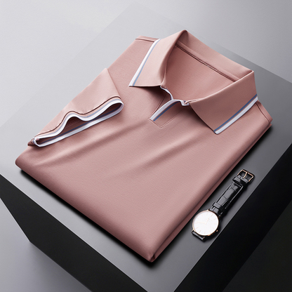 Mannen Poloshirt Luxueus Kwaliteit Katoen
