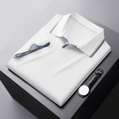 Aurelio Mannen Poloshirt Luxe Kwaliteit