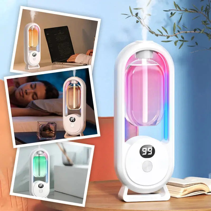 Automatische Geurverspreider met LED-Sfeerverlichting | Rustige Geuren voor Thuis