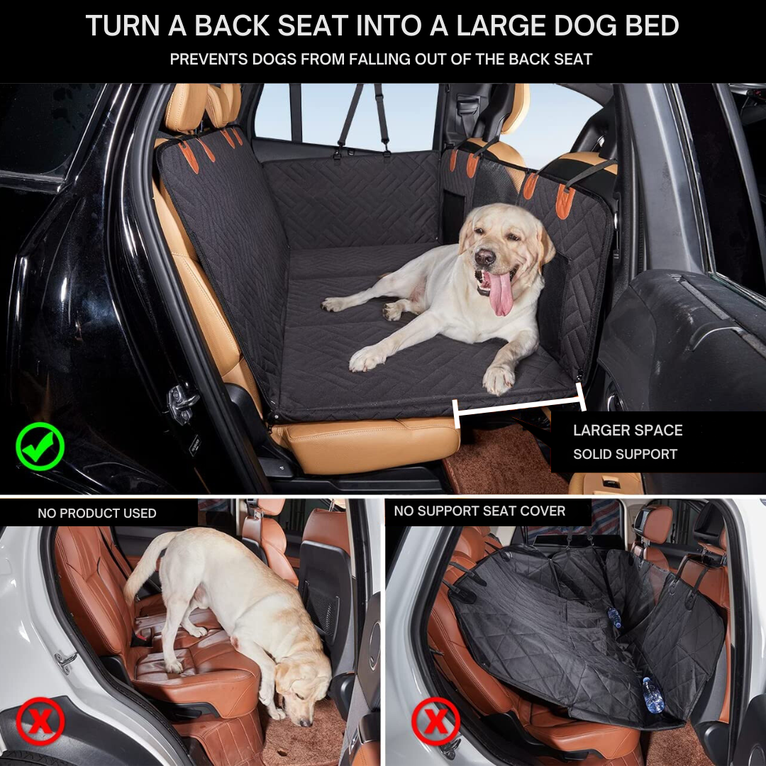 Beschermhoes voor Achterbank Hond Waterafstotend Antislip Mat Autostoelbeschermer voor Huisdieren