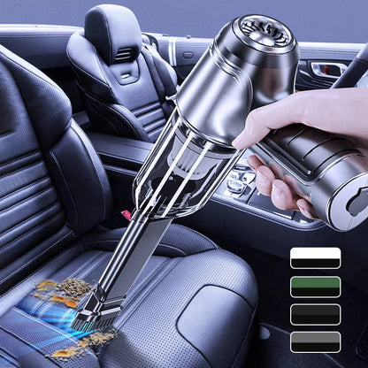 Draadloze Handstofzuiger met Krachtige Zuigkracht voor Auto en Huis
