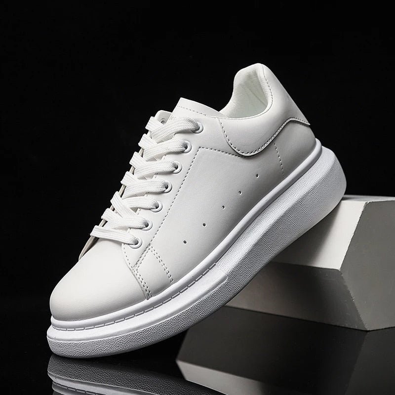 Zwart Dikke Zool Platform Sneakers voor Dames - StudioMarella