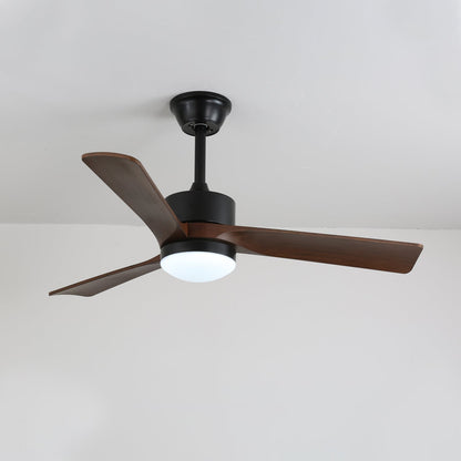 Moderne Plafondventilator met Verlichting – Ø132cm Designventilator in Hout & Metaal met LED-Lamp