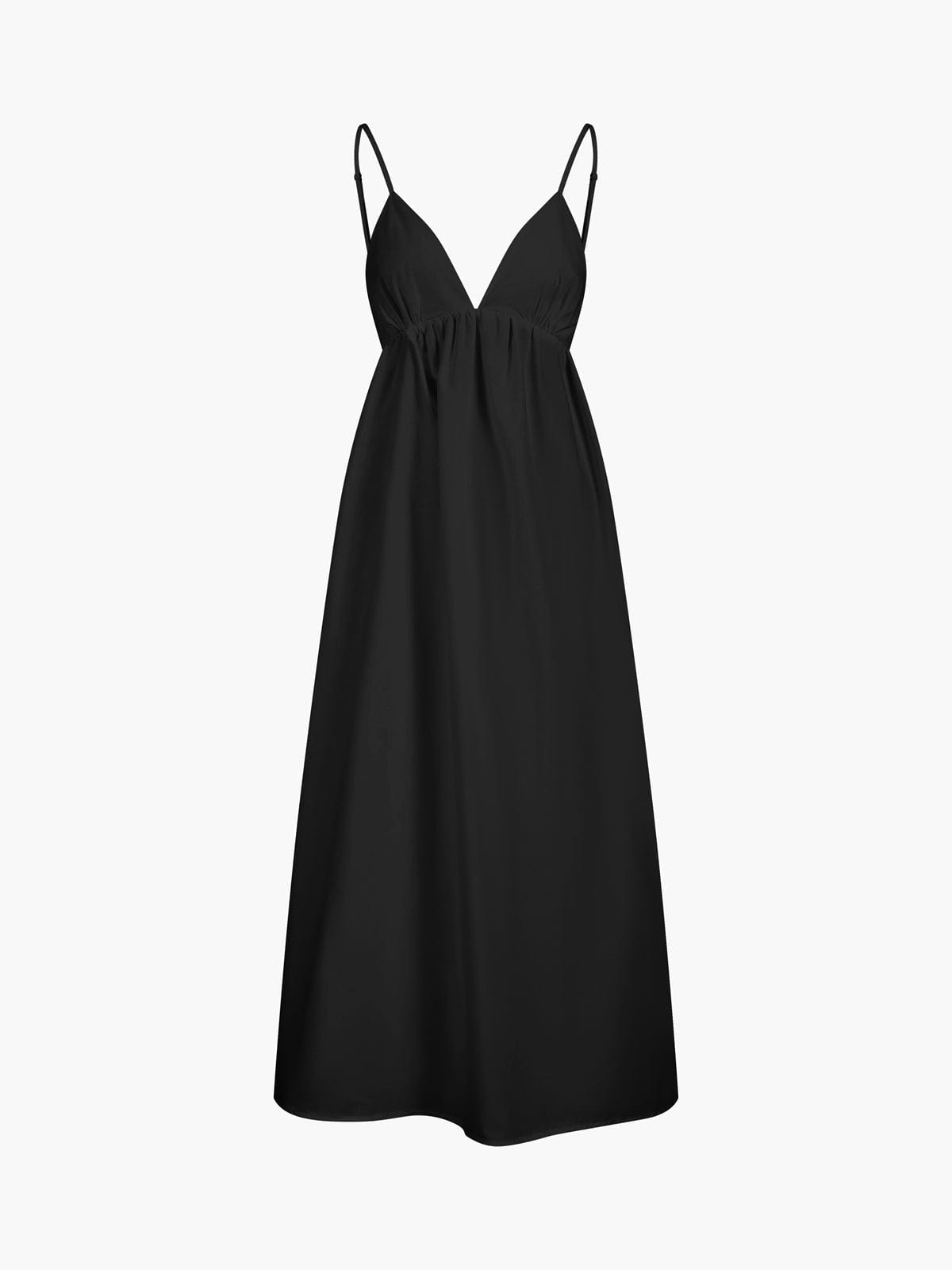Rugloze Maxi Jurk Zomerjurk Elegant Cut-Out Design