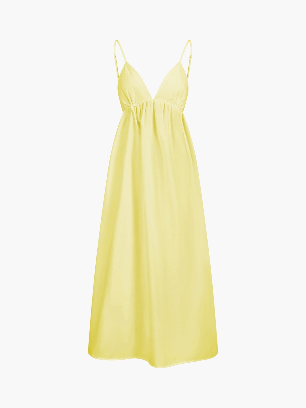 Rugloze Maxi Jurk Zomerjurk Elegant Cut-Out Design