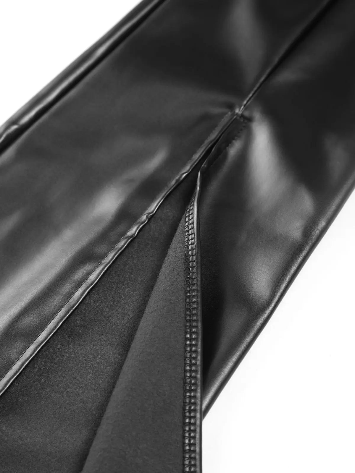 High Waist Broek met Ritsen Stijlvolle Flair Model