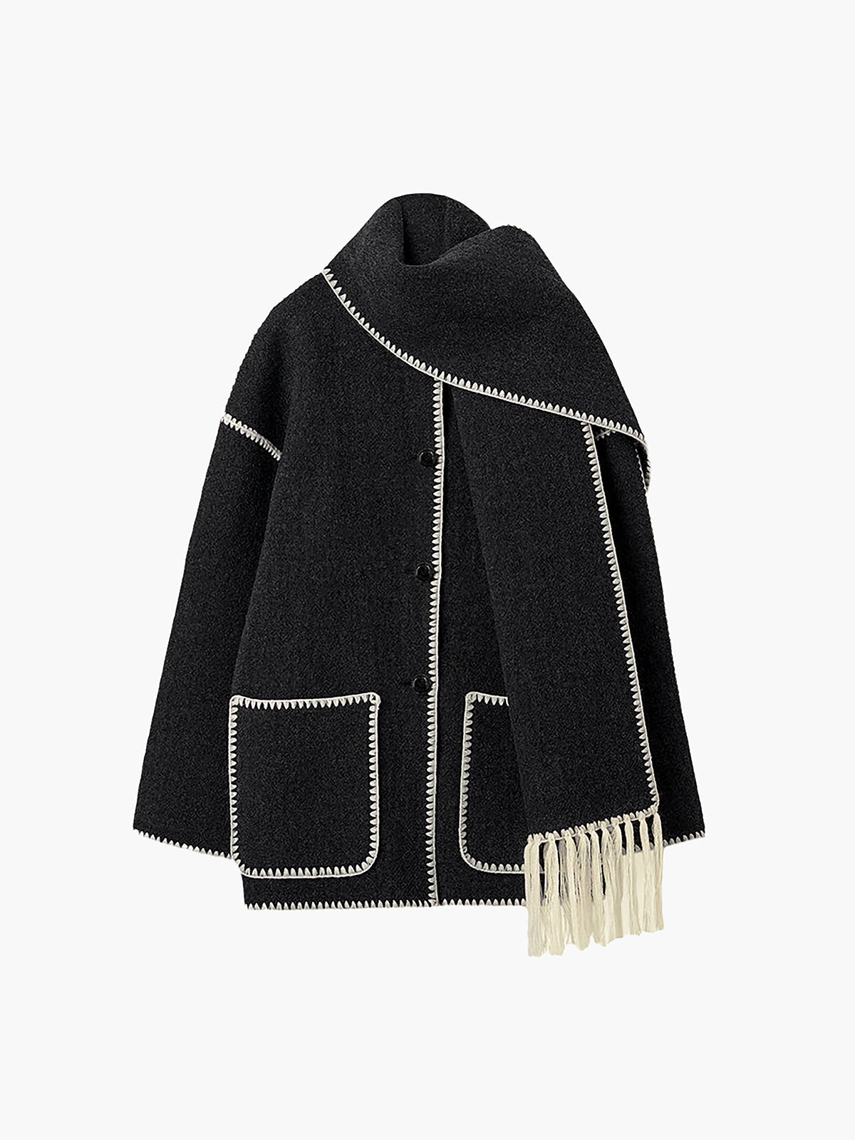 Elegante Trui met Sjaal
