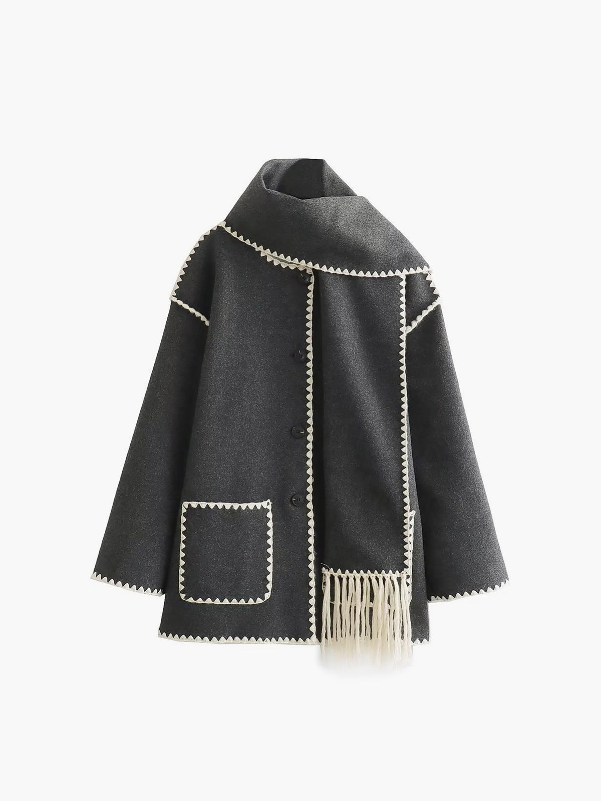 Elegante Trui met Sjaal