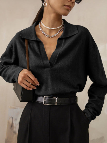 Elegante Trui voor Vrouw met Colletto