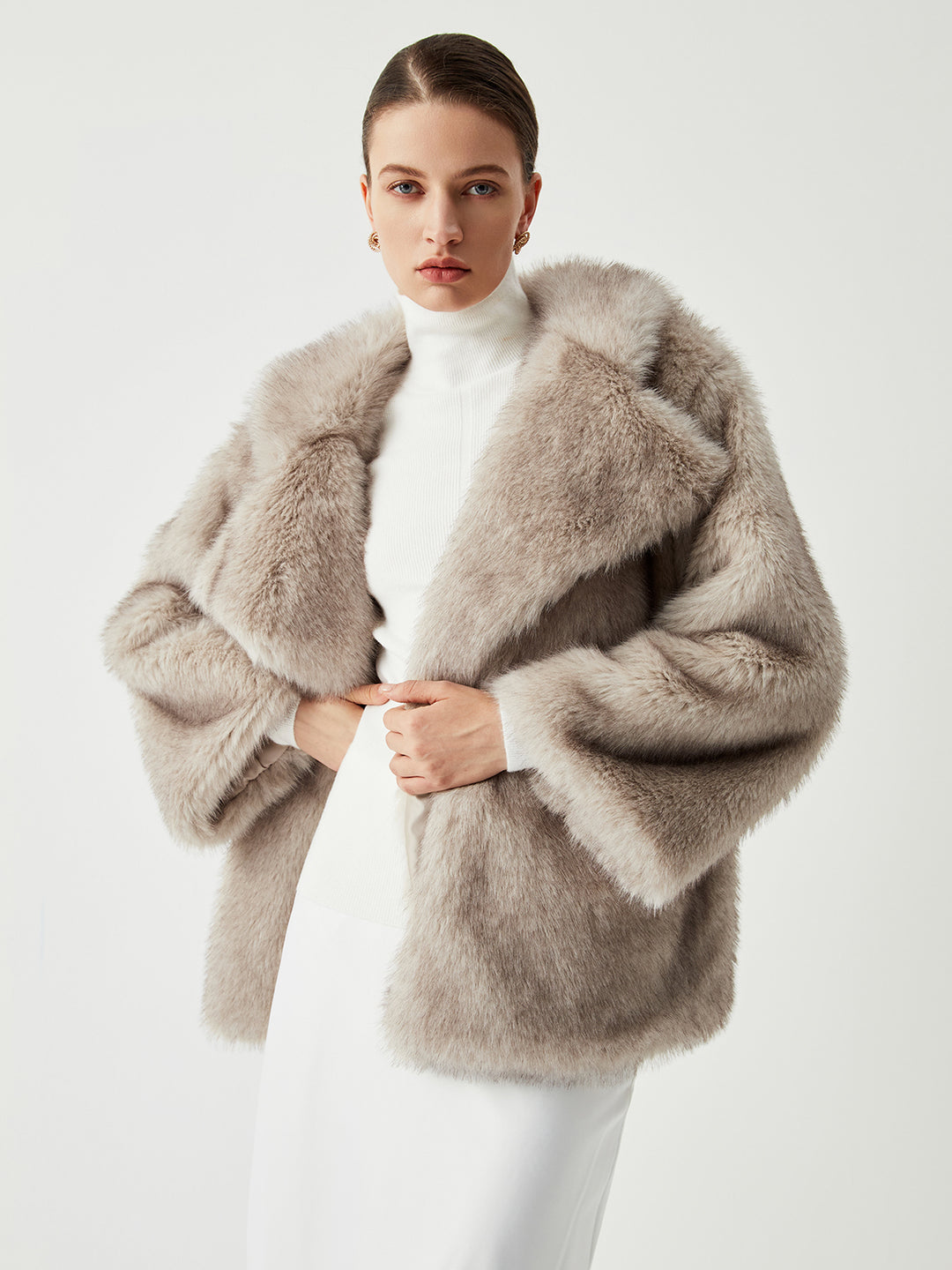 Bontjas Kiara Luxe Kort Model