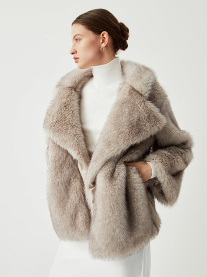 Bontjas Kiara Luxe Kort Model