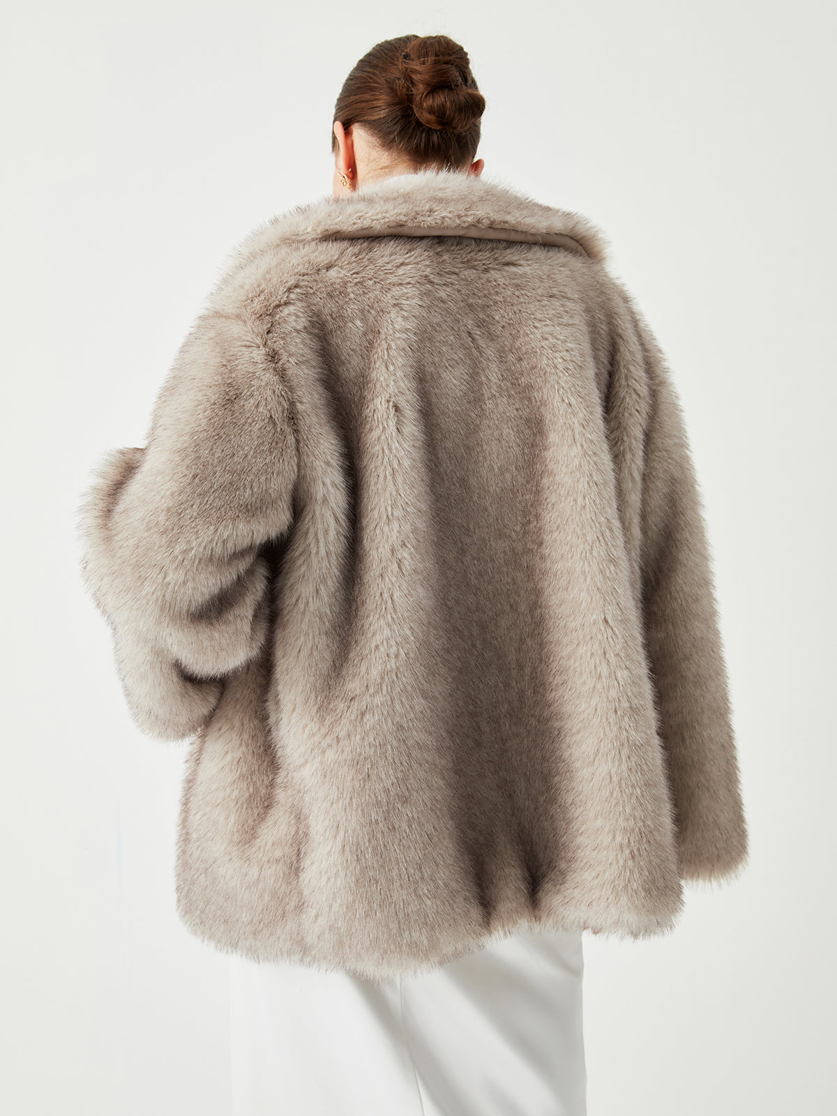 Luxe Pelsjas Bont Cappotto