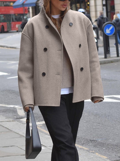 Oversize Jas voor Vrouw Moderne Stijl