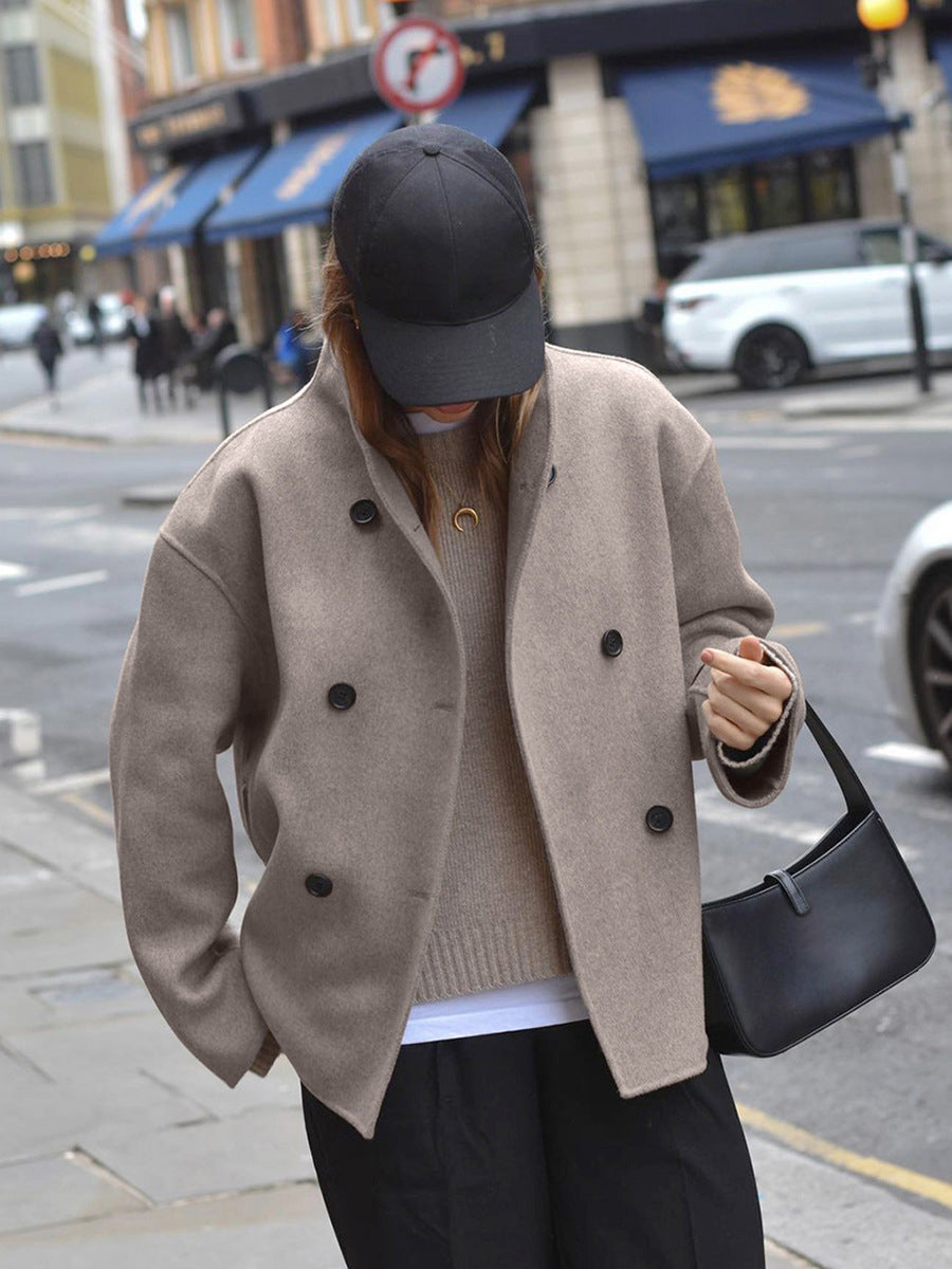 Oversize Jas voor Vrouw Moderne Stijl