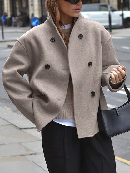 Oversize Jas voor Vrouw Moderne Stijl